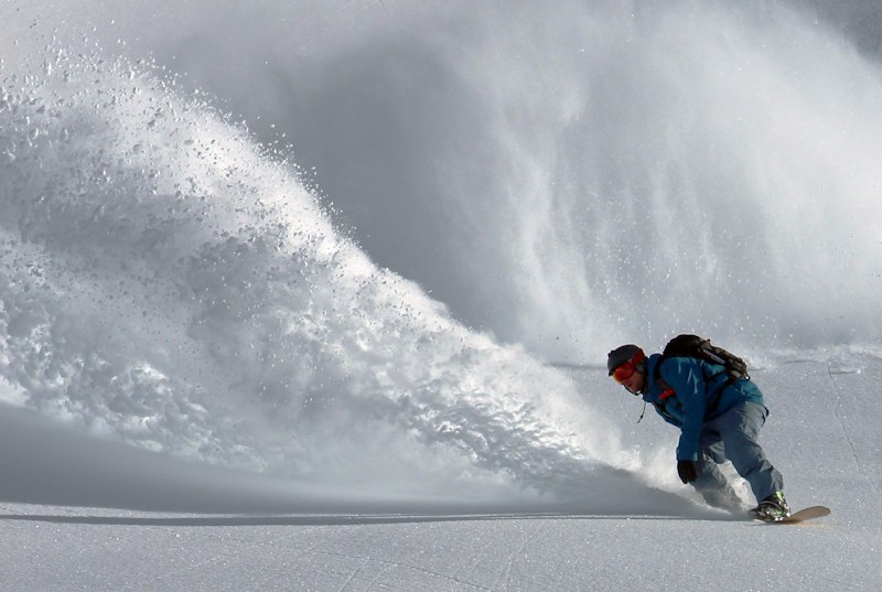 Backcountry freeride Alaska